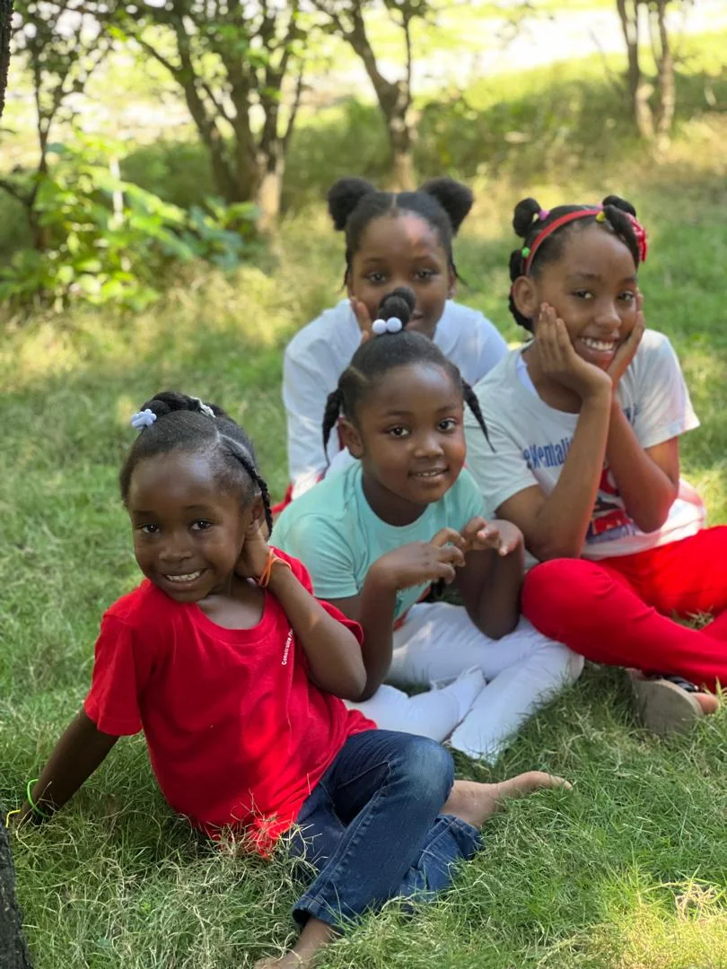Children spending time together outdoors at Beth-Tikva